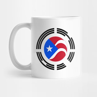 Puerto Rican Korean Multinational Patriot Flag Series Mug